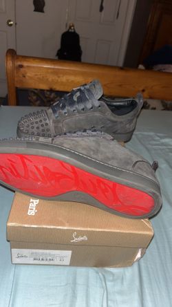 Grey Red Bottoms