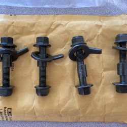 4 Kits 12mm Camber Bolts for Front Wheels Adjustable Camber Alignment Correction. 