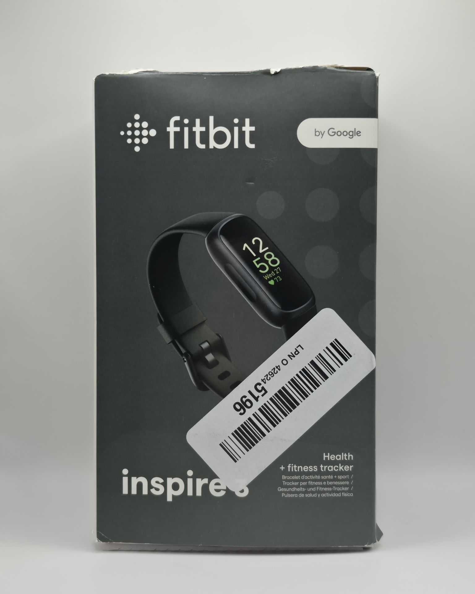 Fitbit Inspire 3 Health & Fitness Tracker Midnight Zen