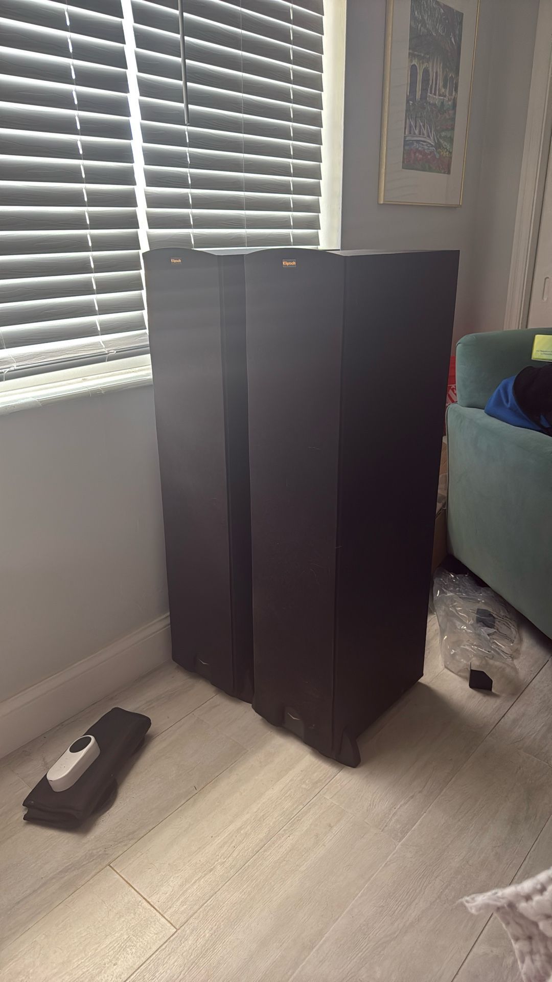 Denon receiver + Klipsch Speakers