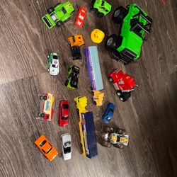 vintage car toys lot