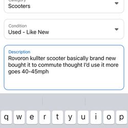 Rovoron Kullter Electric Scooter