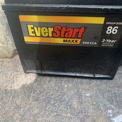 Ever Start Car Battery 