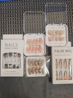 $ 10 for 3 Sets Wearable Nails