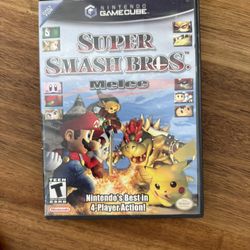 Super Smash Bros Melee GameCube COMPLETE