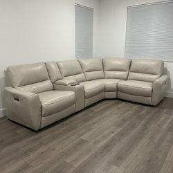 Leather Couch 