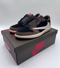 Travis Scott mocha Jordan 1 low