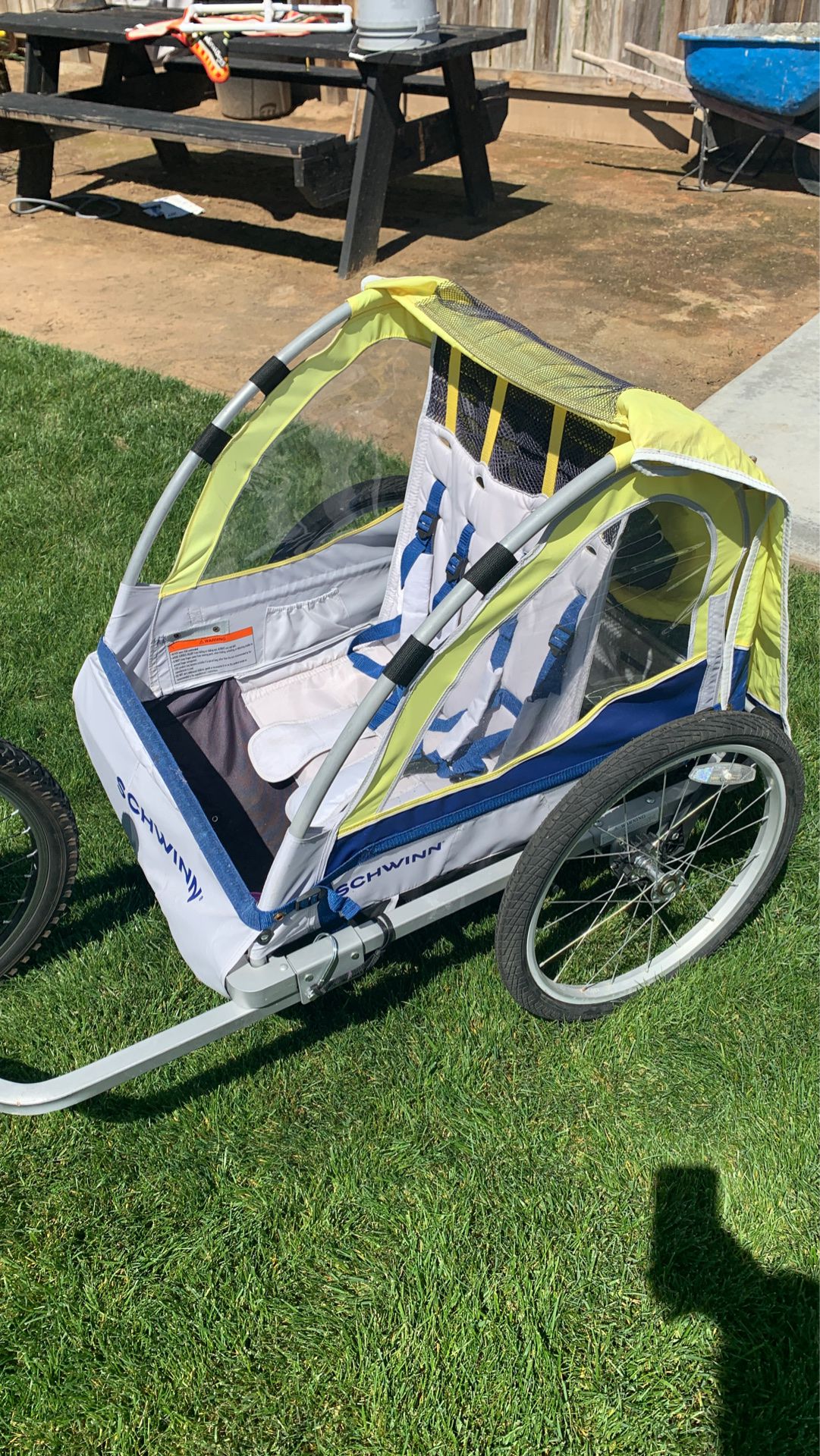 Bike with kids carrier