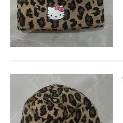 HELLO KITTY (LEOPARD PRINT) BEANIE 🙀