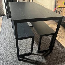Small Table With Benches