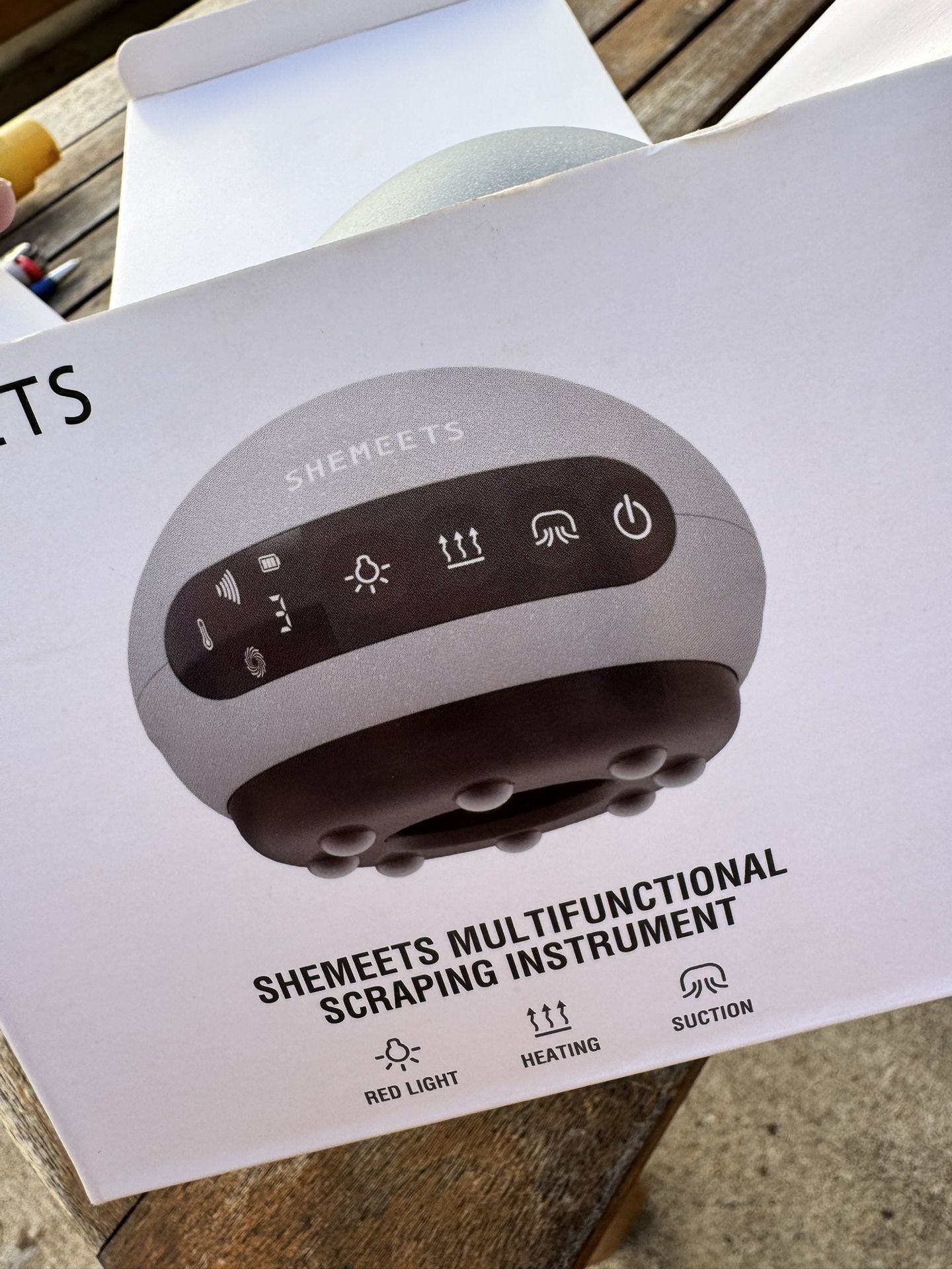 Red Light Cupping, Heating And Scraping Skin Care Device