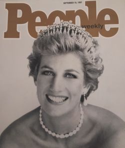 People Weekly magazine Princess Diana 9/15/1997