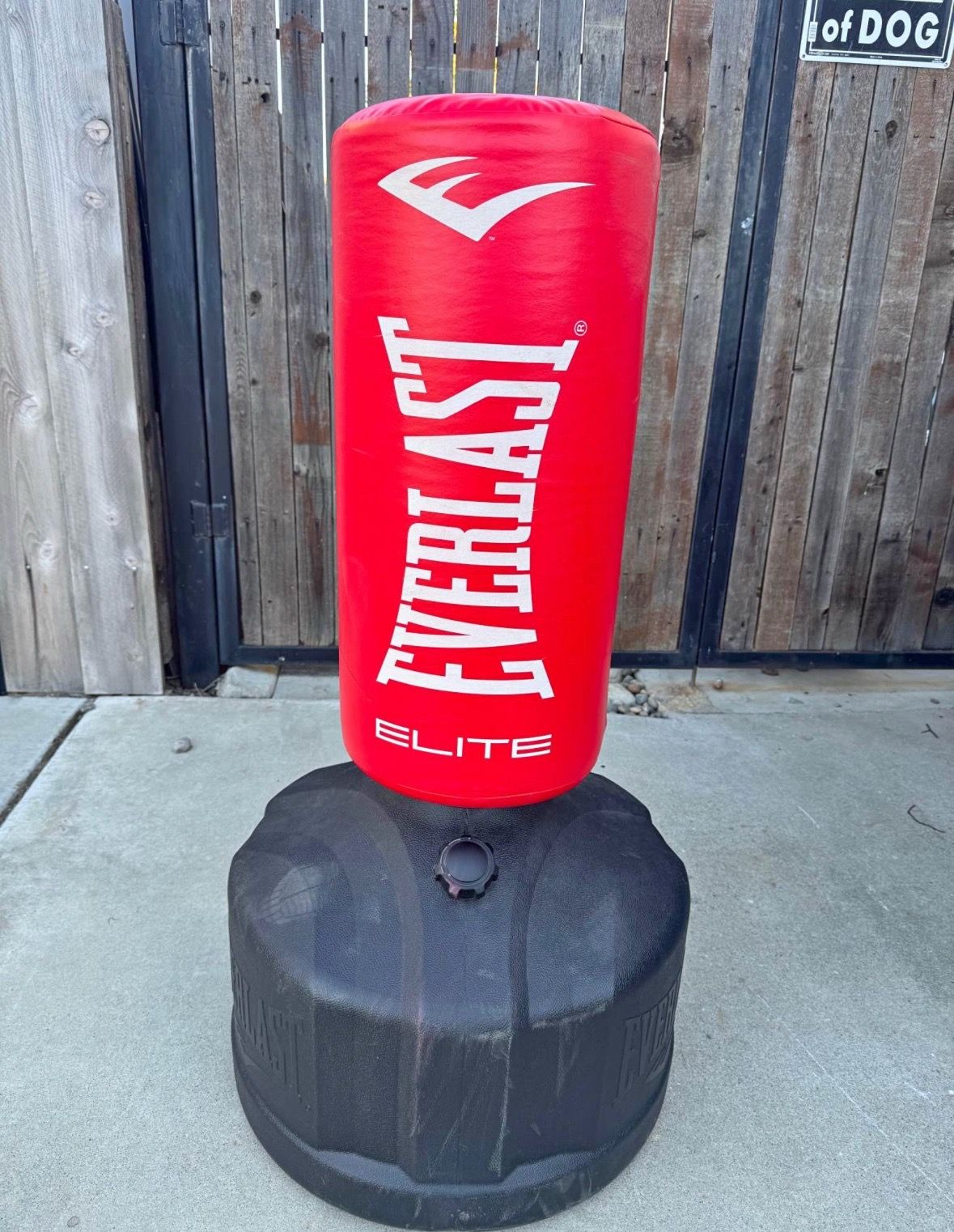 Everlast stand up punching bag