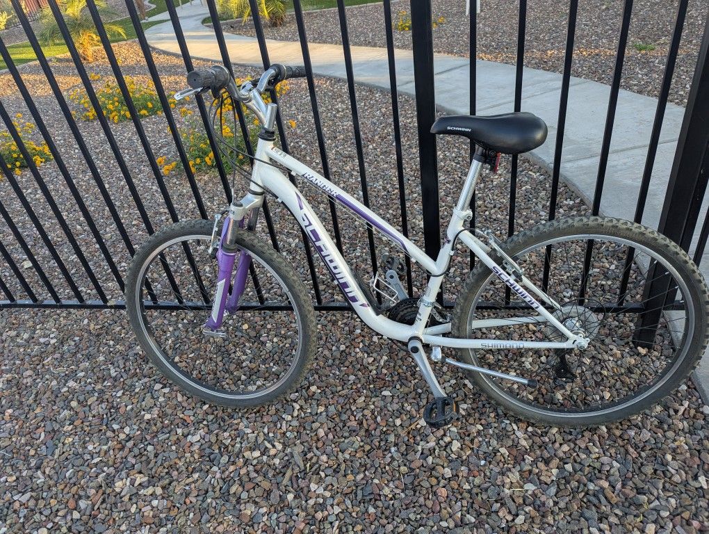 Schwinn Ranger Mountain Bike Front Suspension, 21-speed, 26-in Tires, 16.5 In Frame