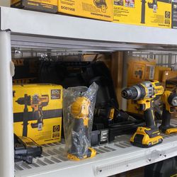 New tools, in good condition.  Prices vary, ranging from $120to $720 . dollars.  There is a one month guarantee, the money is not returned, only credi