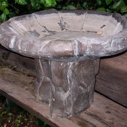 Massive stone fountain