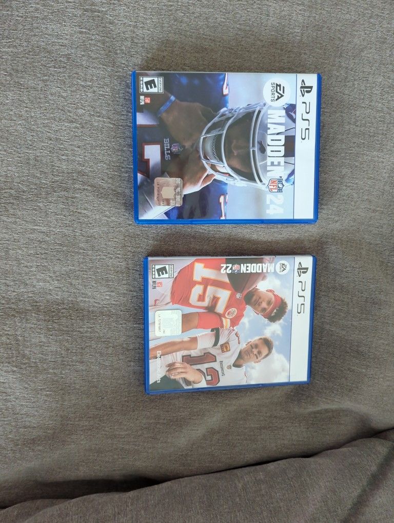 Madden 22 and 24