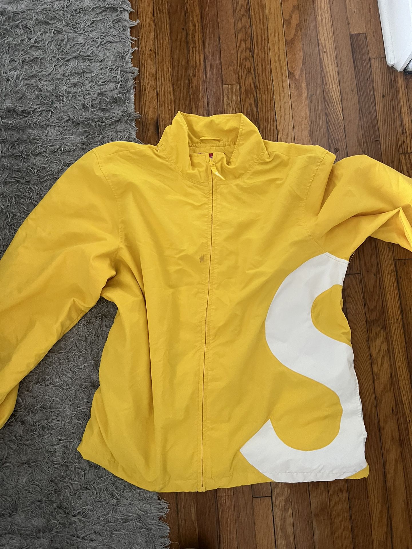 Yellow Supreme Windbreaker Jacket 