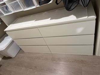 IKEA 6 drawer pre built dresser