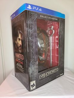 Bethesda Dishonored 2 Corvo's Mask Collectors Edition 2016 + Emily Kaldwin Ring