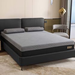 Like New Ego Black California King Memory Foam Mattress