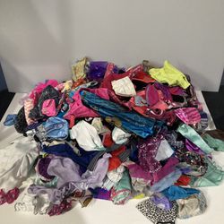 Lot Assorted Bundle Of Barbie Doll Clothes