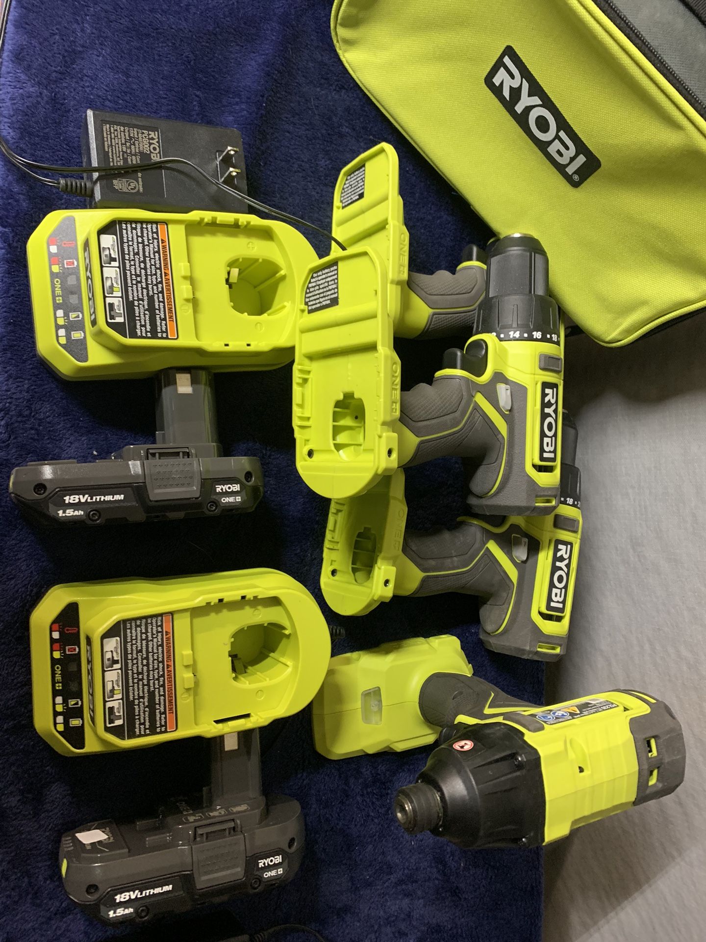 All New Ryobi Drills