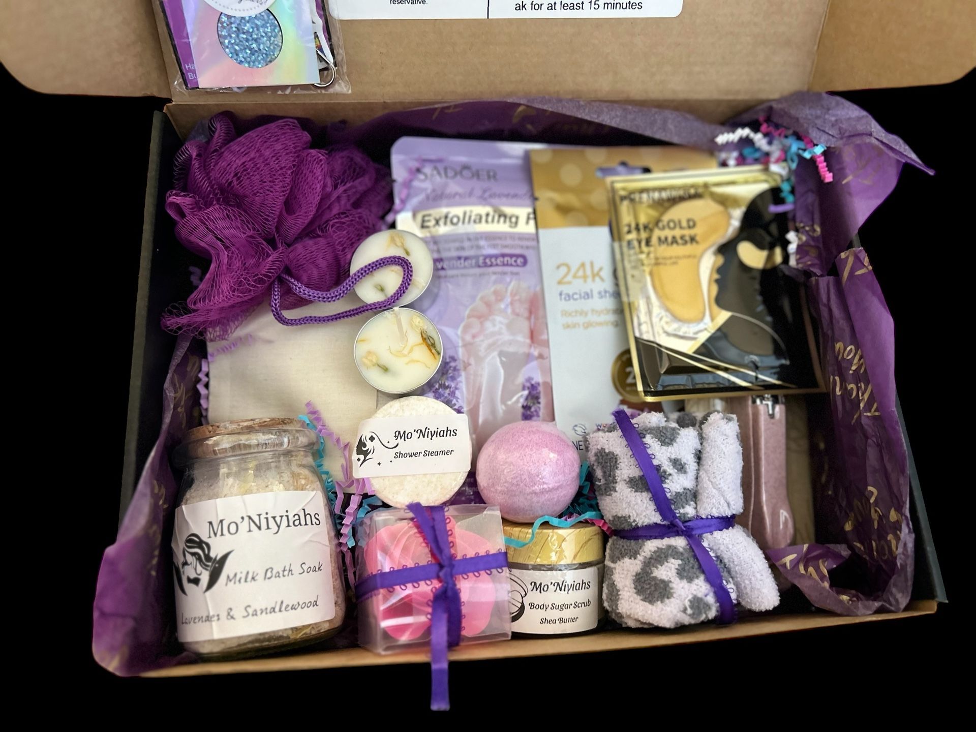 Lavender & Sandalwood Spa Kit