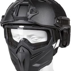  Airsoft Helmet and Mask
