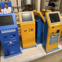 DIGITAL KIOSKS With Loads Of Computer Hardware