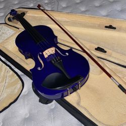 Beautiful Purple Violin 3/4