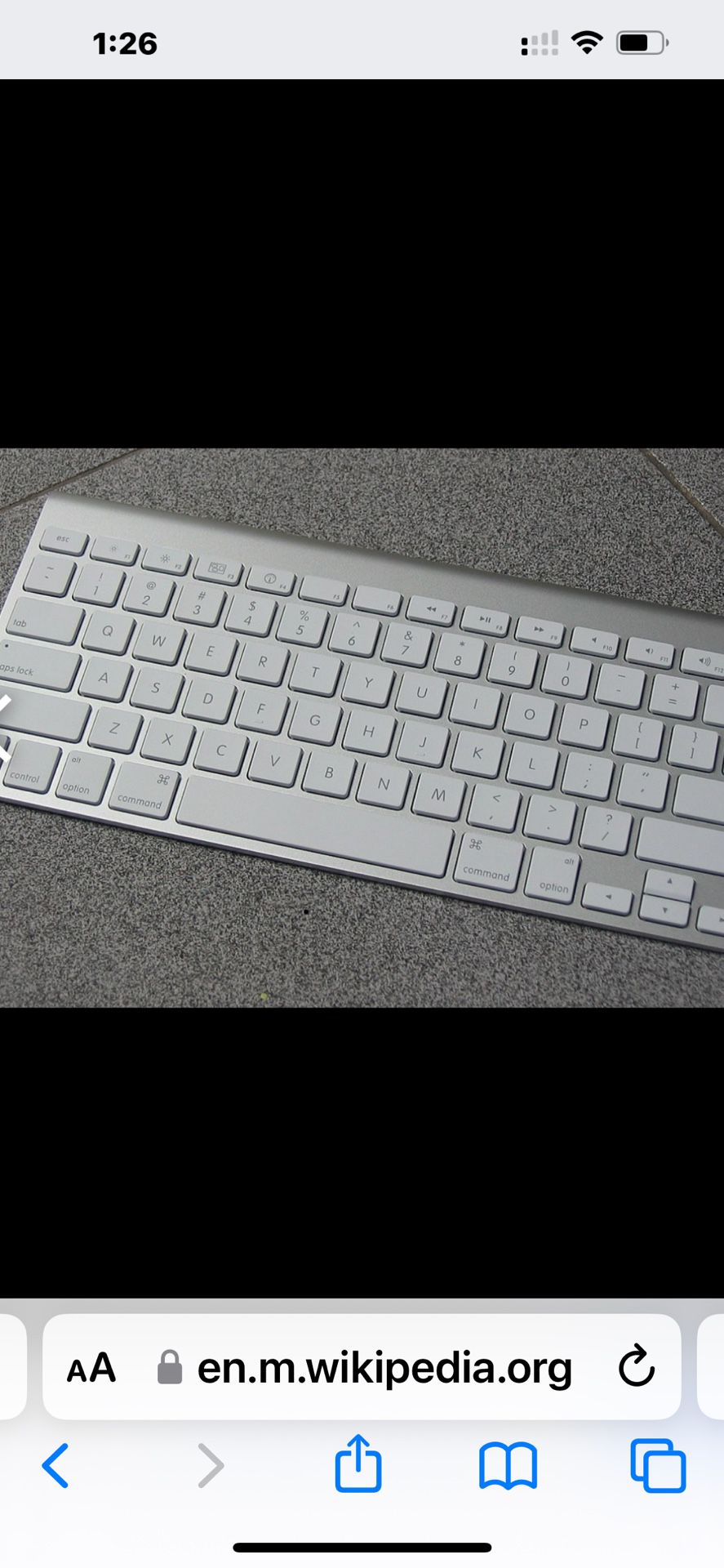 Apple Keyboard In Box 