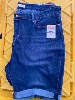 Signature by Levi Strauss Mid-Rise Bermuda Shorts