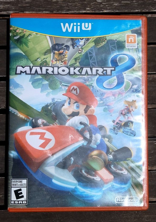 Mario Kart 8 Nintendo Wii U Game Complete With Manual Tested