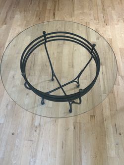 Glass table