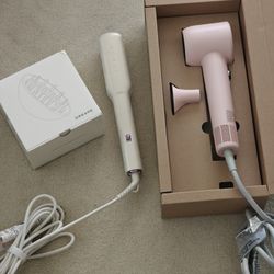 Dreame hair dryer,Monat Volumizing Ceramic Hair Iron ,Volume Hair Lifter,Hair climper for thin hair