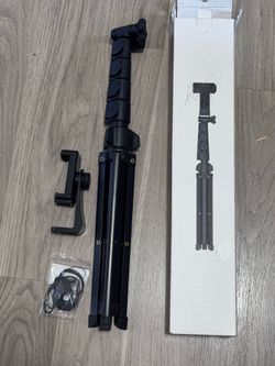 Liphisy 64” Tripod for Cell Phone & Camera, Phone Tripod with Remote and Phone Holder