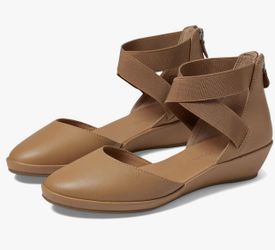 Gentle Souls Noa Leather Wedges