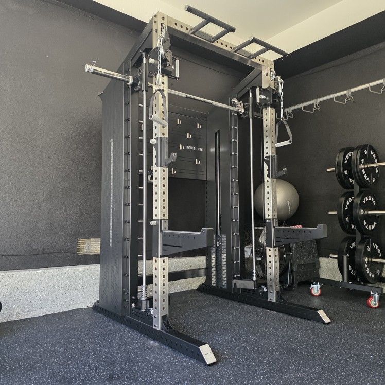 🔥NEW Vesta Pioneer 3in1 | Functional trainer | Squat Rack | Smith Machine | 200lbs weight stack | Gym Equipment | Commercial Grade | FREE DELIVERY 🚛
