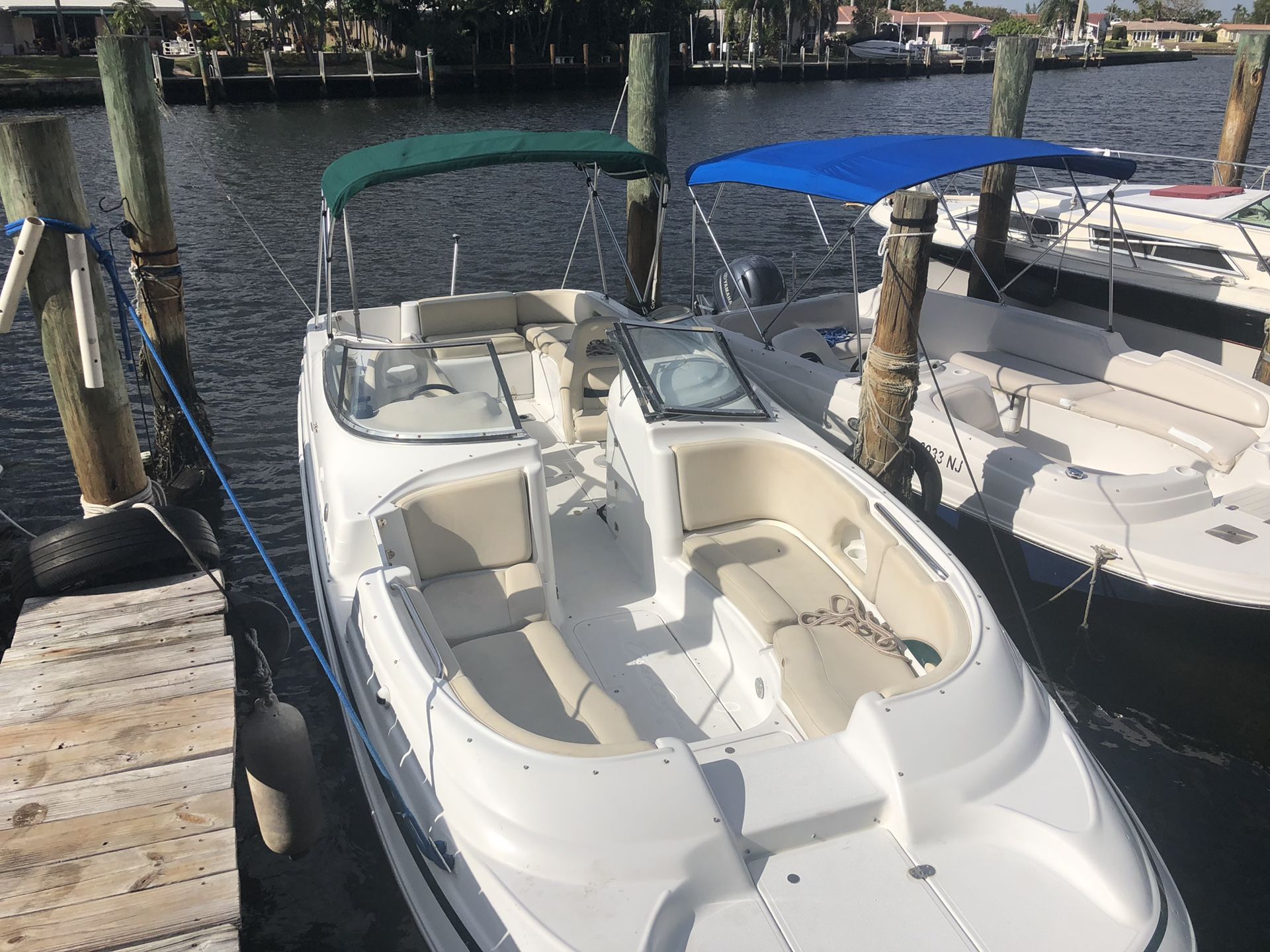 boat for sale chris craft 26ft deck boat $8,000 obo