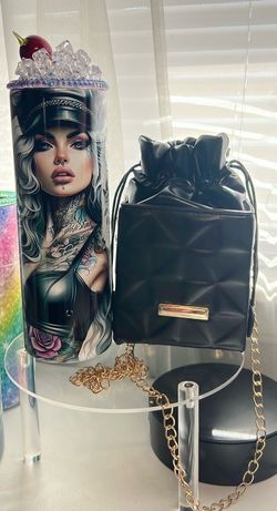 Handbag & Handmade Tumbler Bundle