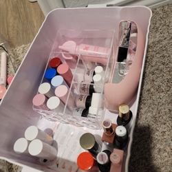 Olive And June Builder Gel Kit With A Ton Of Extras! Plus Dip Powders