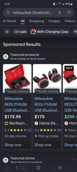 Milwaukee Bluetooth headphones