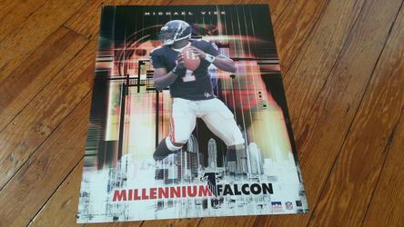 ATLANTA FALCONS MICHAEL VICK STARLINE POSTER