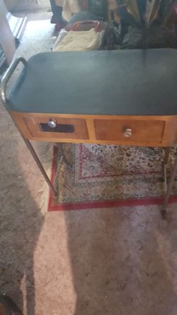 Vintage manicure table