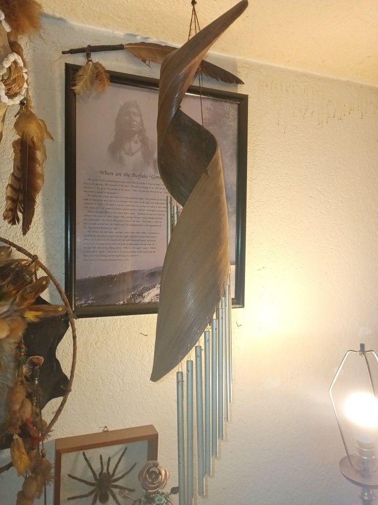 Very Neat Swirl Wood Wind Chime