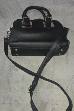 BLACK SHOULDER BAG PURSE