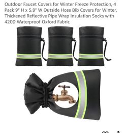 New Outdoor Faucet Covers –Waterproof