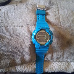 Uni Sex Rare Color Light Blue G Shock Watch