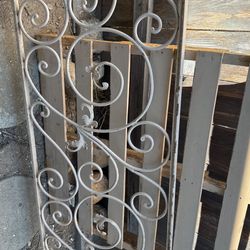 Ornate iron Railing